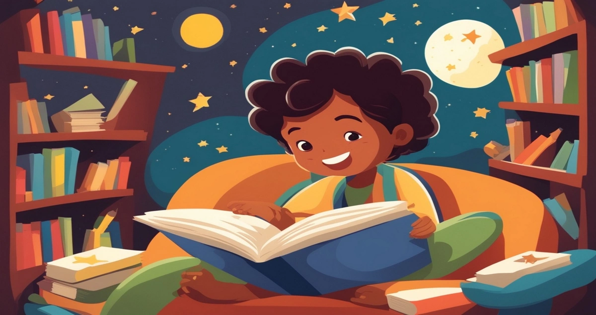 আমার শখ অনুচ্ছেদ – শিক্ষার্থী গল্পের বই পড়ছে