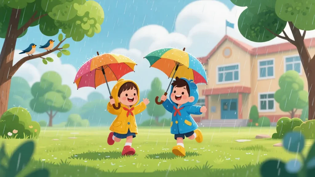 A Rainy Day Paragraph for Students (Class 1–8) | বৃষ্টির দিন অনুচ্ছেদ 4 বৃষ্টির দিন অনুচ্ছেদ শিক্ষার্থীদের জন্য