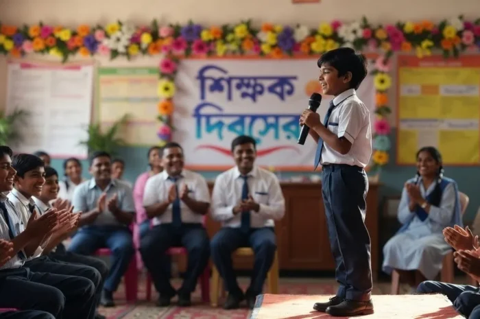 শিক্ষক দিবসের ভাষণ বাংলা | Student Speech Teachers Day