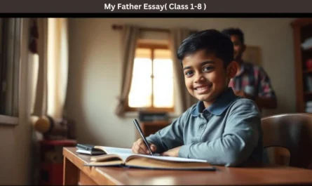 My Father essay for Class 1 to 8 students in English with simple examples and formats